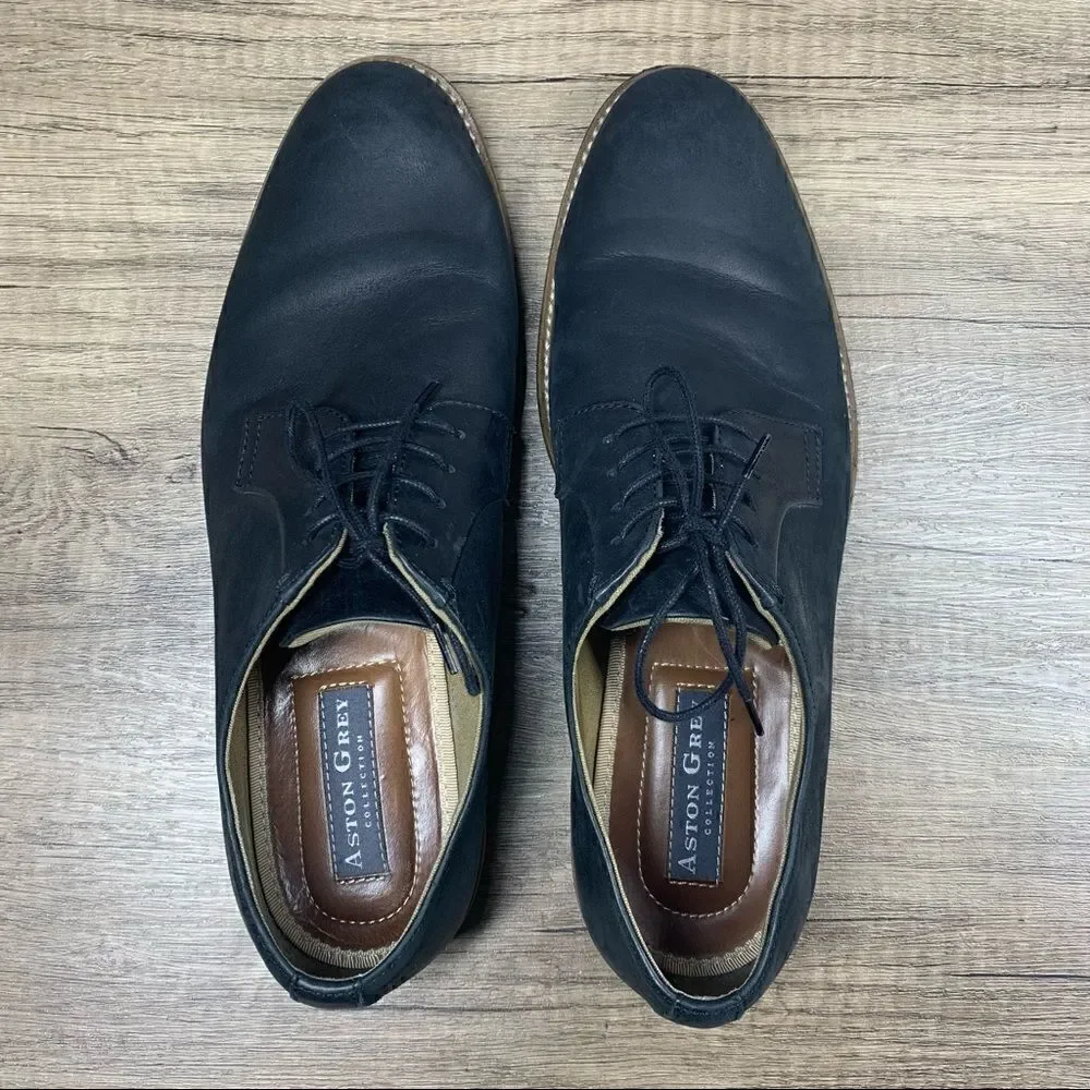 ‎Men's Ashton Grey Grenasien Oxford Dress Shoe